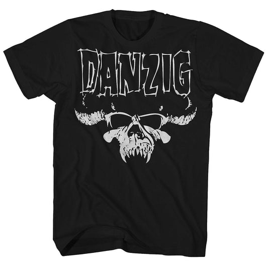 Men's T-Shirt - Danzig - Skull Logo (Black)